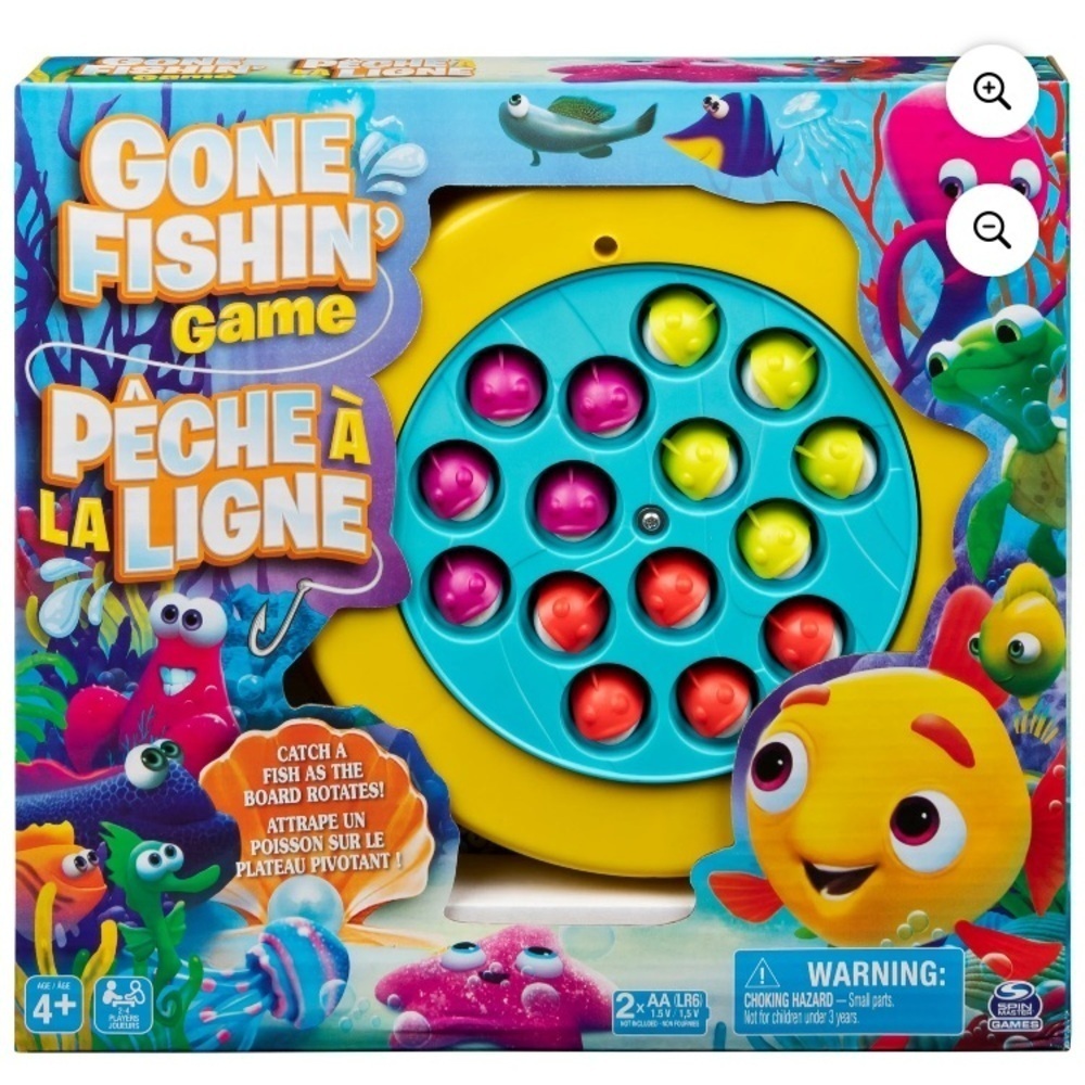 Gone Fishin’ Kids Game -New!